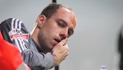 Zranný branká eských Budjovic Zdenk Kíek 