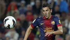 Fotbalista Barcelony David Villa