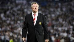 Trenér fotbalist Manchesteru United Alex Ferguson