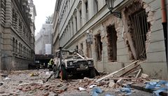 Divadelní ulice po výbuchu. | na serveru Lidovky.cz | aktuální zprávy