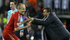 Arjen Robben z Bayernu.