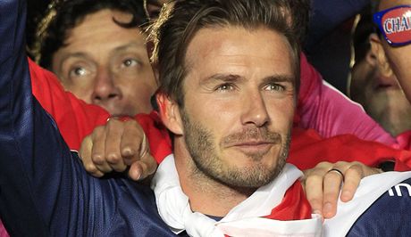 Fotbalista Paris St. Germain David Beckham se louí s kariérou
