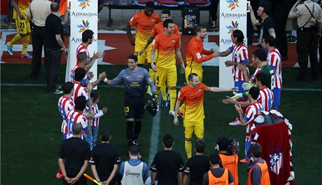 Hrái Barcelony a Alétika Madrid.