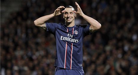 Zlatan Ibrahimovic z PSG.