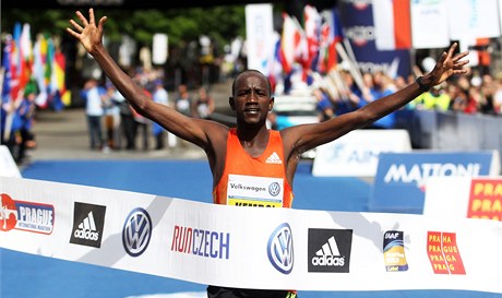 Praský mezinárodní maraton vyhrál katarský bec Nicholas Kemboi