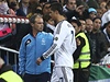 Zklamaný fotbalista Realu Madrid Cristiano Ronaldo