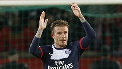 Fotbalista Paris St. Germain David Beckham se louí s kariérou