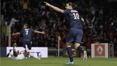 Zlatan Ibrahimovic z PSG.