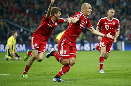 Arjen Robben vstelil v 89. minut rozhodující branku
