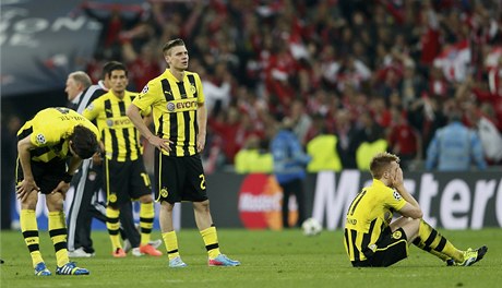 Smutní hrái Dortmundu