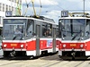 Dopravní podnik hl. m. Prahy se 21. kvtna rozlouil s tramvajemi KT8D5, které v Praze jezdily od roku 1986.