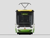 Vizualizace tramvaje 26T od plzeské kody Transportation.