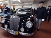 Na 150 mercedes pijelo na setkání k 50 letm klubu této znaky. Na snímku je Mercedes-Benz W 186 300 Adenauer z roku 1954.