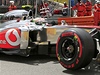Sergio Perez z McLarenu.