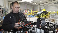 Kompletace motoru pro ultralehký vrtulník typu CH-7 Kompress Charlie.