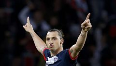 Fotbalista Paris St. Germain Zlatan Ibrahimovi