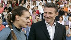 Slavní tykai Jelena Isinbajevová a Sergej Bubka