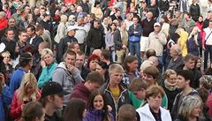Demonstrace v Duchcov�