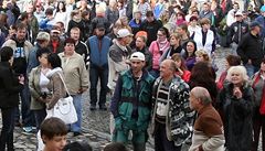 Demonstrace v Duchcov�
