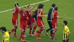 Hráči Bayernu oslavují vítězství | na serveru Lidovky.cz | aktuální zprávy