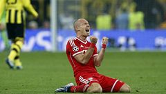 Finlov hrdina Bayernu Robben: Nejsem schopn slov