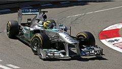 V trénincích byl nejrychlejší Rosberg. Šampion Vettel byl třetí