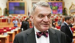 Pražský primátor Bohuslav Svoboda po odvolání z funkce.