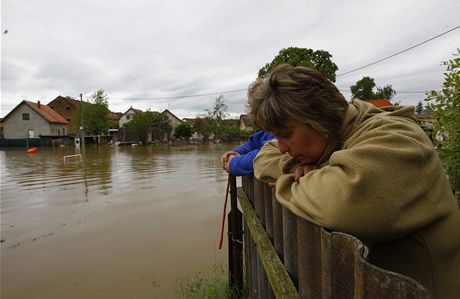 Záplavy v Zálezlicích, erven 2013