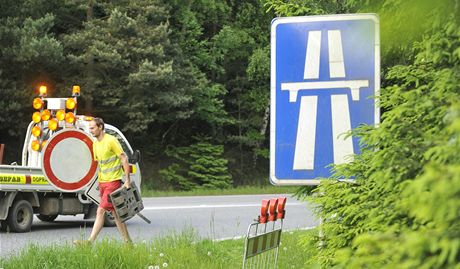 Uzavírka dálnice D1 kvli bourání mostu mezi Humpolcem a Jihlavou