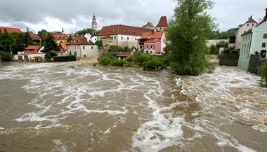 esk Krumlov pod vodou