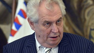 Prezident Milo Zeman.