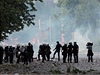 Poádková policie se v Ankae stetla s demonstranty. 