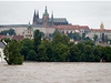 Povodn v Praze.
