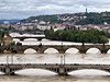 Vltava v Praze bude kulminovat a v pondlí