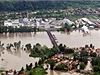 Povode z letadla: Kralupy nad Vltavou