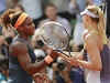 Serena Williamsová (vlevo) a Maria arapovová