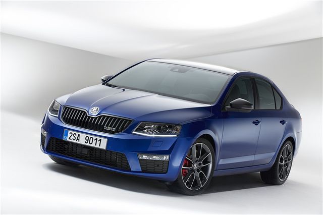 Nová �koda Octavia RS v provedení liftback.