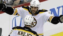 Krejí zaídil dvma góly výhru Bostonu v Pittsburghu.