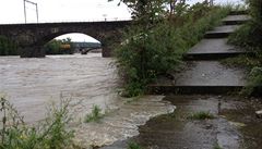 Vltava v Holeovicích.