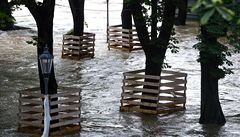 Zatopený St�elecký ostrov.