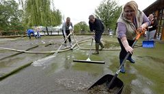 Úklid ve �lutých lázních.