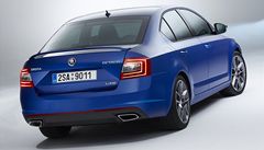 Nová �koda Octavia RS v provedení liftback.