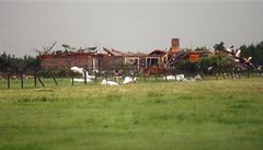 Oklahomu op�t zasáhlo tornádo.