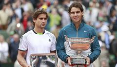 Rafael Nadal (vpravo) a David Ferrer