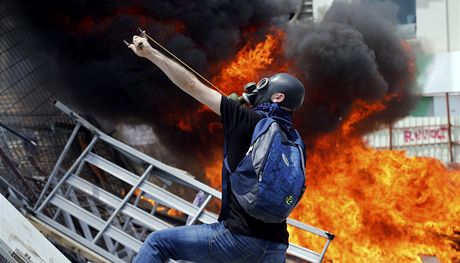 Protivldn protesty v tureckch ulicch (erven 2013).