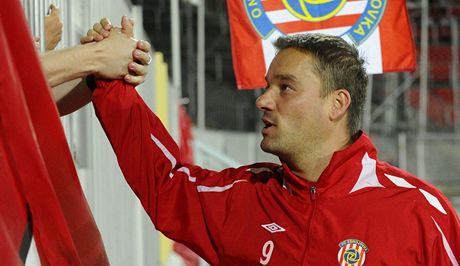 Fotbalista Petr vancara se louí s fanouky v Brn