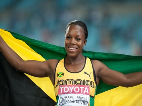 Jamajská sprinterka Veronica Campbellová-Brownová