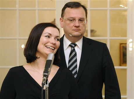 Radka Nečasová a Petr Nečas