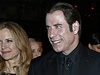 John Travolta se svou enou Kelly Prestonovou