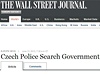 Události v esku na stránkách amerického The Wall Street Journal.